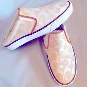 Women’s Coach Signature Slip-on Mule Sneakers